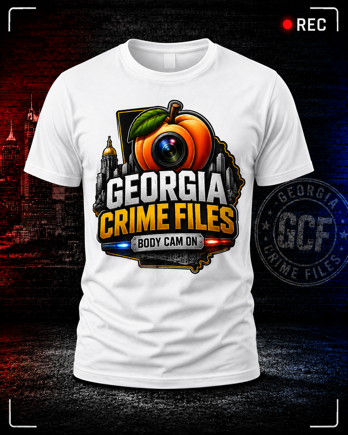 GCF Flagship Peach State Tee — White