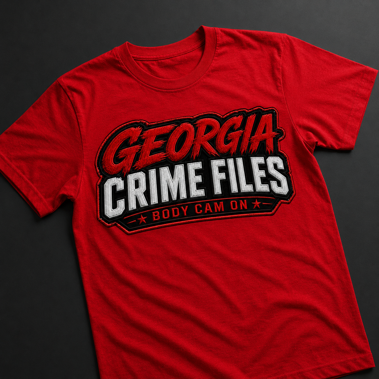 GCF Red Patch Tee — Red