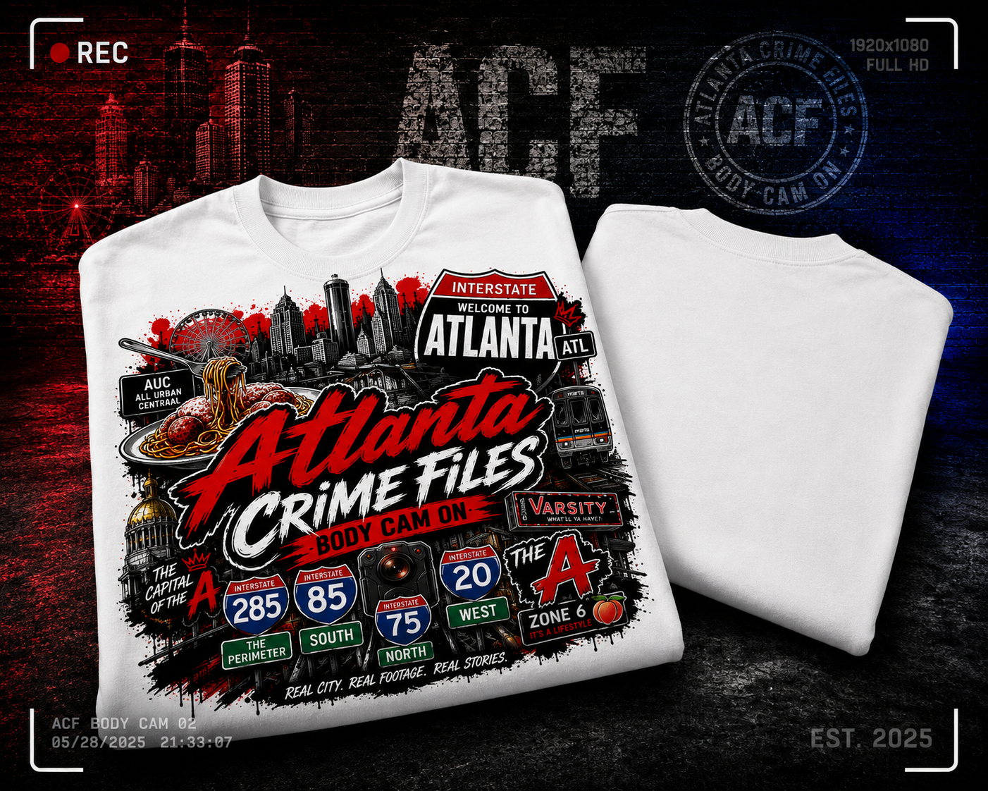 The ACF Atlanta Culture Tee- White