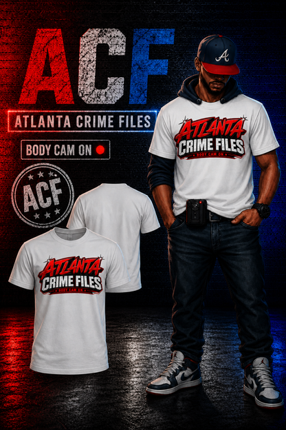 ACF Redline Logo Tee — White