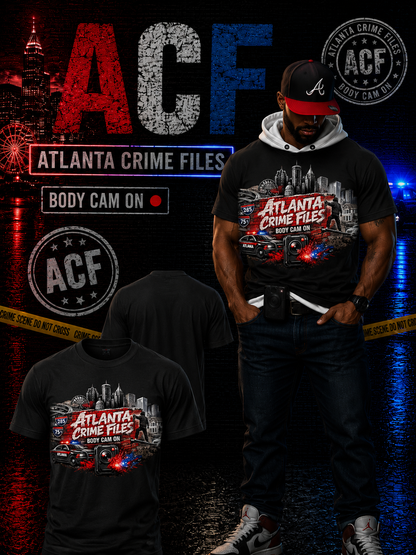 ACF City Wall Tee — Black
