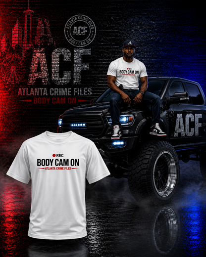 ACF Body Cam On Tee- White ACF