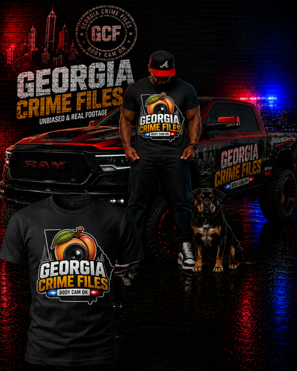 GCF Flagship Peach State Tee — Black