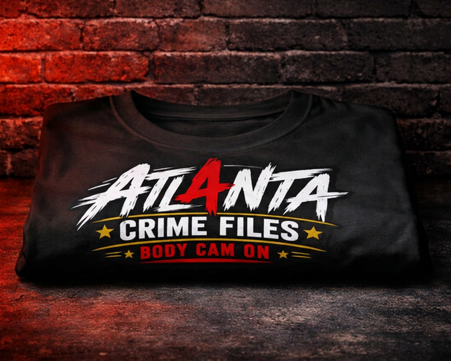 ATL4NTA Logo Tee- ACF-Black