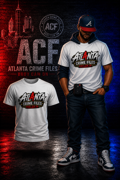 ATL4NTA Logo Tee- ACF-White
