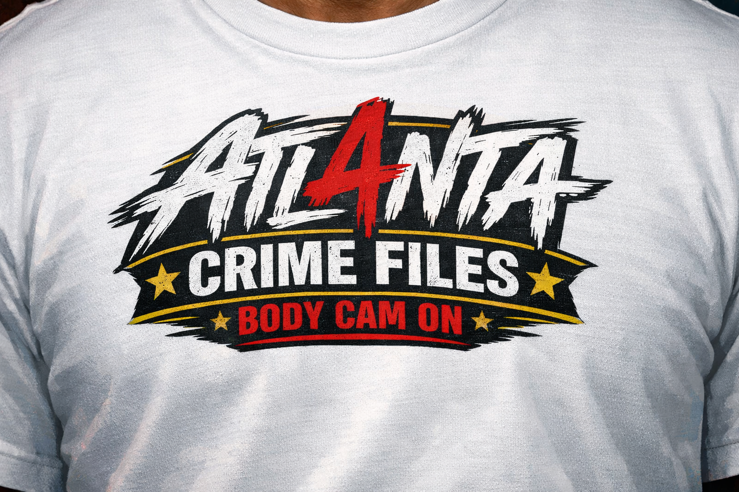 ATL4NTA Logo Tee- ACF-White