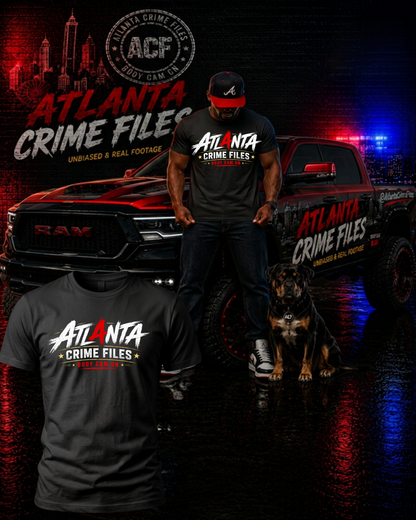 ATL4NTA Logo Tee- ACF-Black